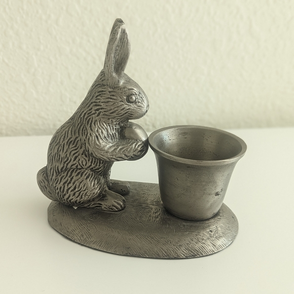 Pottery Barn Easter Rabbit Candle Holder - Picture 2 of 4